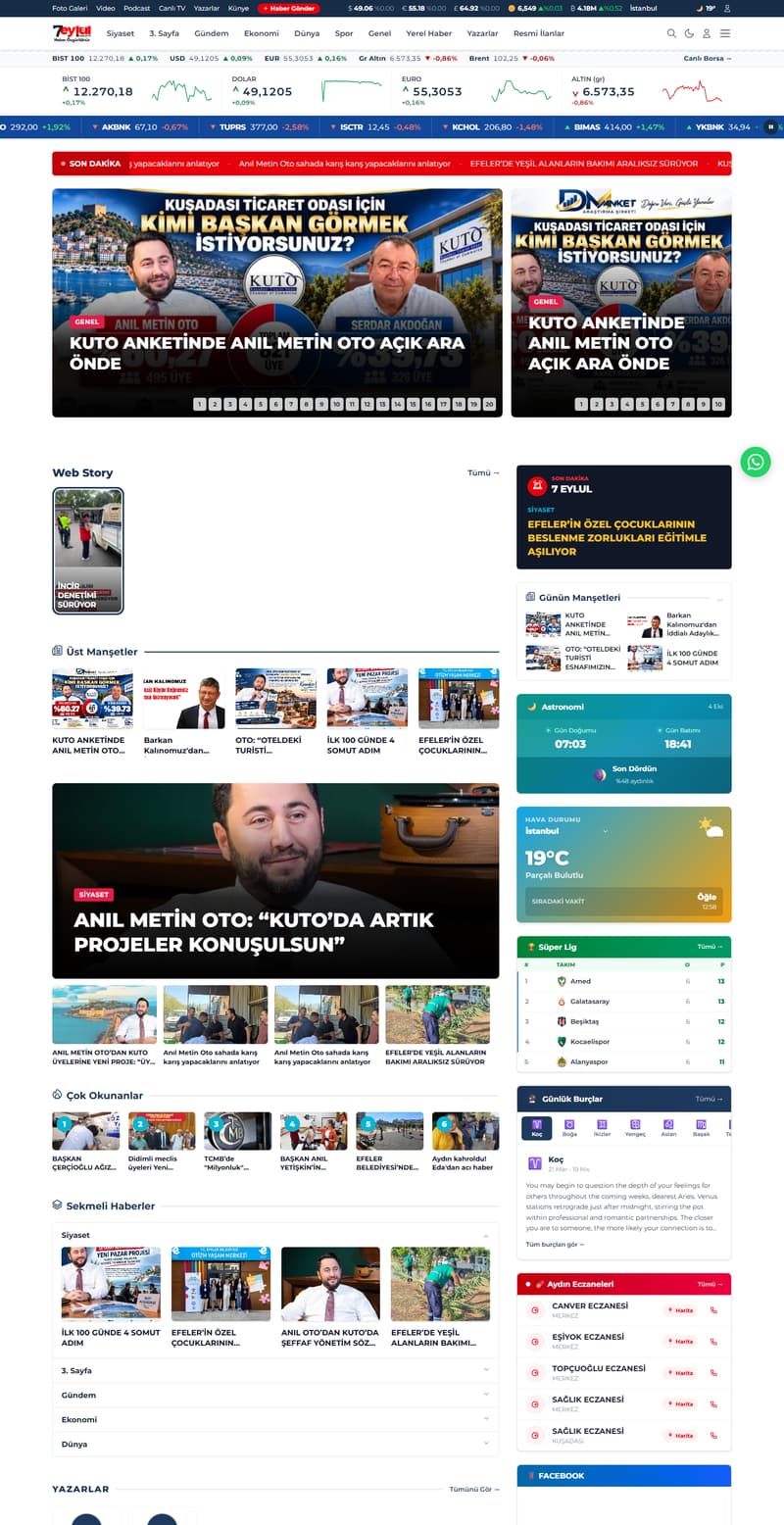 OXO Haber Yazılımı önizlemesi